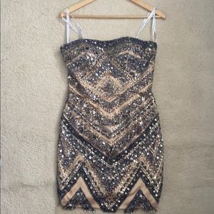 Sherri Hill beaded Formal dress